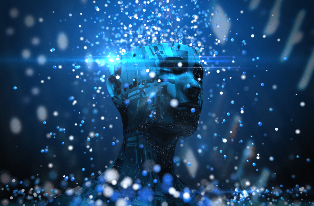 AI assisted threat detection monitoring a business network