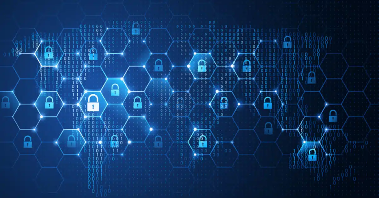 Endpoint protection blocking a ransomware attempt on a business workstation